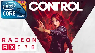 Control - i7 860 + 8GB RAM + RX 570 8GB