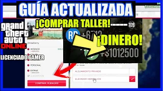 🔴GUIA TALLER de VEHICULOS | Como COMPRAR | Como *GANAR MILLONES* GTA 5 ONLINE 20023 Guia DE DINERO