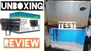 All Pond Solutions 600 HO / SunSun 701  hang on back Filter review & test