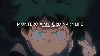 montero x my ordinary life - lil nas & the living tombstone [edit audio]