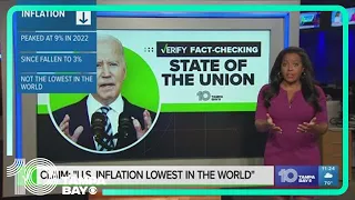 Fact-checking claims from Biden's State of the Union