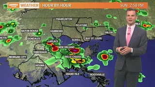 Payton's Sunday Forecast: More downpours this afternoon