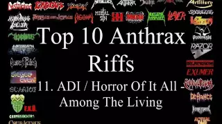 Anthrax Top 10 Riffs