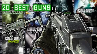 Top 20 BEST GUNS EVER in Call of Duty | Ghosts619