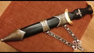 Подвес для кинжала DAGGER SS (часть3)