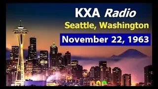 KXA-RADIO (SEATTLE, WASHINGTON) (NOVEMBER 22, 1963)