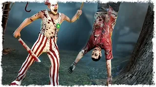 НОВЫЙ МАНЬЯК - КЛОУН-ПСИХ ВЫШЕЛ НА ОХОТУ В DEAD BY DAYLIGHT!!!