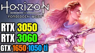 Horizon Forbidden West PC - GTX 1650 - RTX 3050 - 3060 - 1050 ti - Good Port?