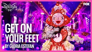 Clock Performs "Get On Your Feet" by Gloria Estefan | Season 11 | The Masked Singer