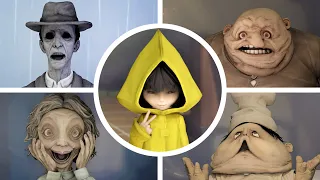 Little Nightmares 1 & 2: All Bosses with Super Six Mod