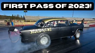 Oh No! Blasphemi's First Test Pass Shuts Down the Dragstrip.