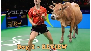 DAY 2 RECAP | Ma Long with a "cow" | Chinese Trials 2017 (The Marvellous 12)