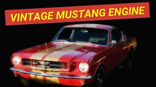 Vintage Mustang Engine Sound Effect - V8 Muscle Car