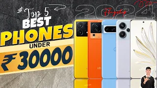 Top 5 Best Smartphone Under 30000 in January 2024 | Best Flagship Phone Under 30000 in INDIA 2024