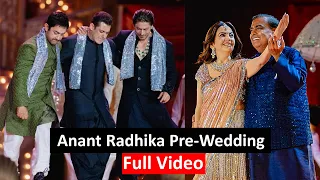 Anant Ambani & Radhika Merchant Pre Wedding Functions Full Video !