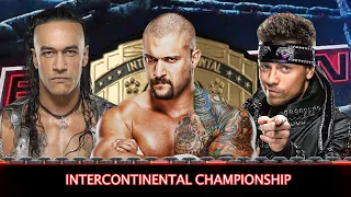 FULL MATCH - Kross vs Priest vs Miz - Intercontinental Title Match - ELIMINATION CHAMBER - WWE 2K22