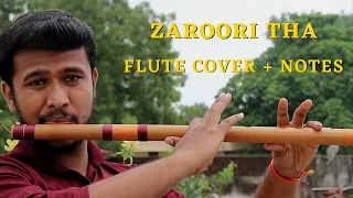 Zaroori Tha Flute Cover | Rahat Fateh Ali Khan | Flute Instrumental | Khwahish Music