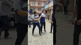 K ghar ke dera New Nepali Movie fight scene Dayahang Rai #shorts