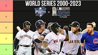 21st Century World Series Tier Lists