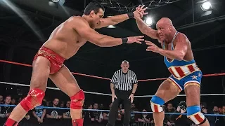 Kurt Angle vs Alberto El Patron (True Destiny 2017)