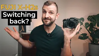 Sony user REACTS to Fuji X-H2s