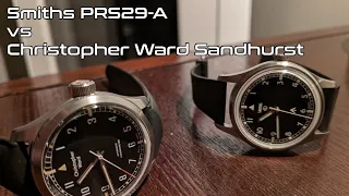 Smiths PRS 29-A vs Christopher Ward Sandhurst - Field Watch Head to Head