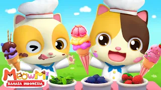 Yuk Beli Es Krim yang Sangat Enak | Lagu Es Krim | Lagu Anak | MeowMi Family Show Bahasa Indonesia