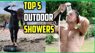 ✅Best outdoor showers Of 2023| Top 5 - Best outdoor showers For Camping in 2023 -Reviews