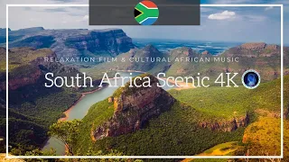 Cape Town South Africa 4k- Scenic Relaxation Film with Calming Music