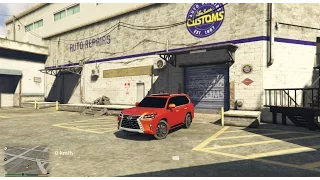 GTA5 .Обзор на LEXUS LX 570 NEW 2016.