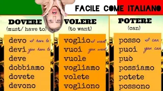 verbi modali, how to use the italian modal verbs? (exclusive from FCI)