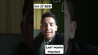 🔥 Last month strategy for CDS II 2021 #cds2021 #upsc #cdsenglish #cdsstrategy  #cdsgs #cds #nda2021