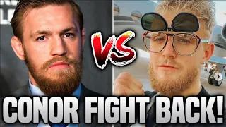 Conor McGregor MAKES FUN of Jake Paul AGAIN!