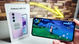 Samsung Galaxy A55 5G Gaming Review! | Does It SUCK?