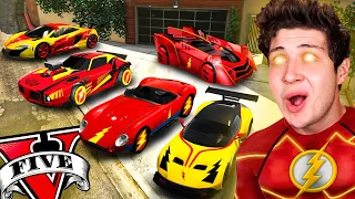 ROBANDO COCHES de FLASH en GTA 5! ⚡️🚘 (Mods)