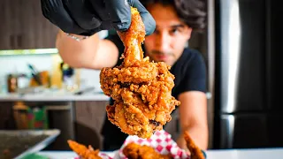 why fried chicken ALWAYS taste better at restaurants
