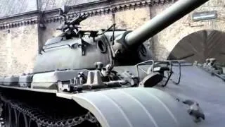 Soviet tank T-55 walkaround