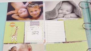 Make Baby Boy's First Photo Album with Easy Albums™ | Scrapbook.com