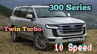 Redesigned 2022 Toyota Land Cruiser  300 Series- V6 Twin Turbo 10 Speed Transmission