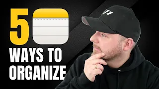 5 Ways to Better Organize Notes in Apple Notes 2023