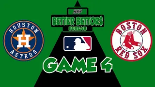 FREE MLB PICKS - Astros @ Red Sox - 10.19.21 - Better Bettors Bureau