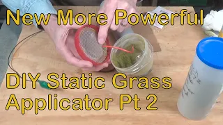 New More Powerful DIY Static Grass Applicator Pt 2 (166)