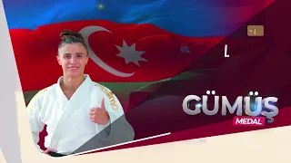 Heydər Əliyev Bakı Böyük Dəbilqə turnirinin -48 kq. çəkidə gümüş medalçısı 🇦🇿🥋🥈 Leyla Əliyeva