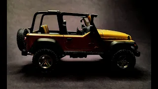 Model Build: Revell 1/25 Jeep Wrangler Rubicon