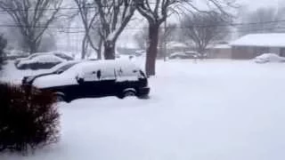 Biggest Snow In Bowling Green, Ky., In Years!