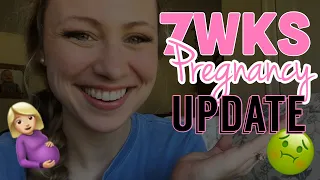 7 Weeks Pregnancy Update  || Early Pregnancy Symptoms || 7 weeks pregnant nausea and announcing