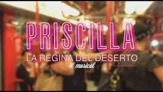 PRISCILLA MUSICAL Italian Cast singing " I Will Survive " -  Milan Subway
