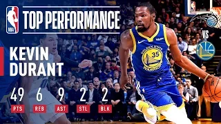 Kevin Durant Leads The Warriors To Victory With 49 POINTS | November 26, 2018