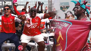 AFTV IN GHANA🇬🇭 Arsenal's 6-0 Masterclass Over West Ham: The Ultimate FLO INC Watch Party Highlights