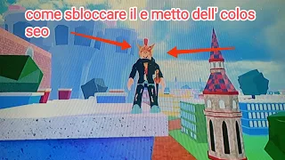 Blox fruit come sbloccare le metto dell colosseo black Giuseppe